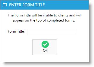 4 UpdateMyRecords.com - Envision Cloud Medspa Forms Create A New Template When you have selected to create a new template, the following popup window will open.