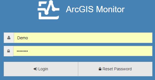 ArcGIS Monitor Demo Site