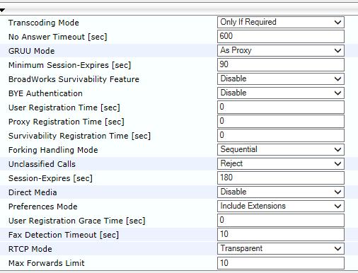 4. Open the General Settings page (Configuration tab > VoIP menu > SBC > General Settings). Figure 4-24: SBC Preferences Mode 5.