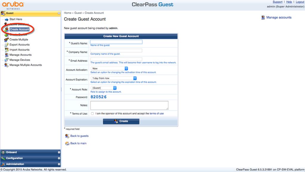 configured on the controller. Configure ClearPass This document is written under the assumption the reader has already installed, commissioned and licensed an Aruba ClearPass server.
