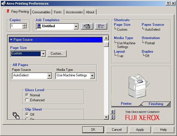 PRINTING 54 Working with custom page sizes for Windows PCL printer driver When you define or edit a custom page size, or print your job on a custom page size in the PCL printer driver, use the