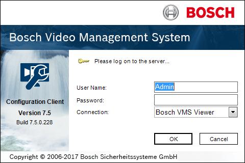 Bosch Video Management System First steps en 9 4 First steps 4.1 Installing Bosch VMS Viewer Notice!
