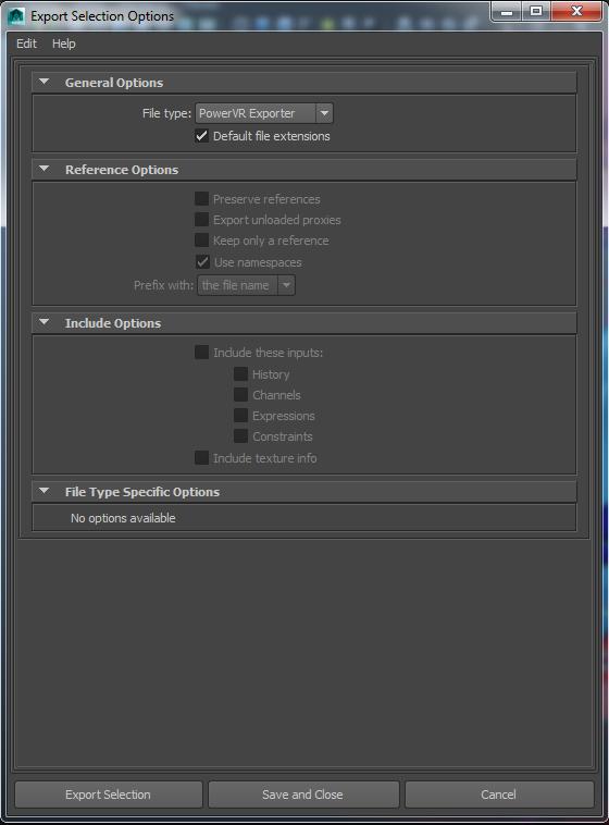 Exporting Zappar currently requires animations to be exported as.pod files. You will need the PVRGeoPOD plugin to export.pod files. The plugin for Maya/3DSMax can be downloaded from: http://www.