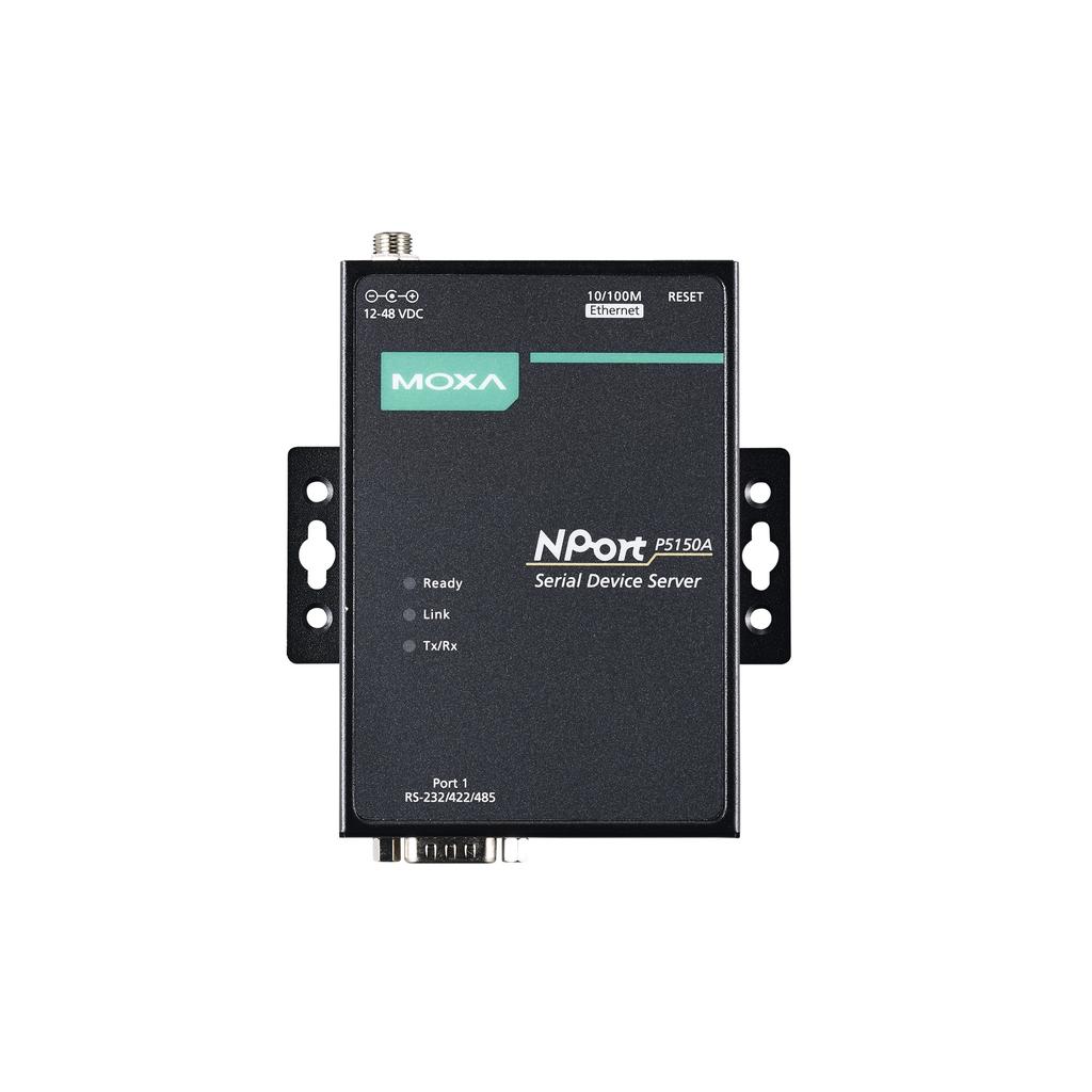 NPort P5150A Series 1-port RS-232/422/485 serial device servers Features and Benefits IEEE 802.