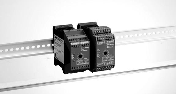 HRS-ATE Relay Modules New compact safety relay modules. Size is reduced by 50% from conventional models. Plug-in terminal structure enables simple wiring.