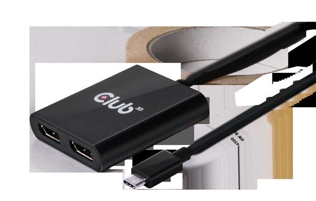 2 CSV-1545 Compatible with Thunderbolt 3 over Type C source Supported output resolutions : up to 3840x2160p @ 60Hz for