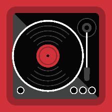 Put the needle on your record, tap the red dot, and let the app take care of everything else.