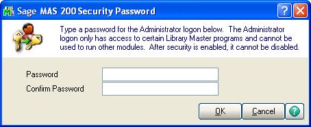 unauthorized users. To change your administrator password 1 In the Administrative Tools window, click Change Administrator Password.