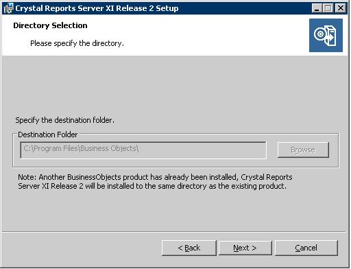... Chapter 5 Installing Crystal Reports 7 Click