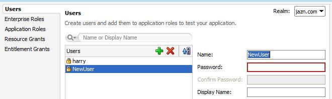 xml In the META-INF directory Define application roles Application Roles tab Add New Role (+)