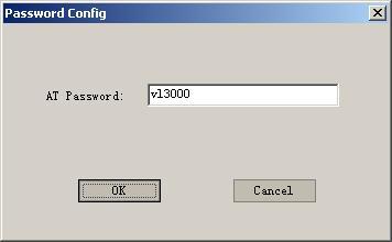 6 AT Setting Set the password of AT