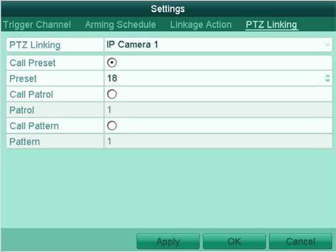 Select Linkage Action tab to set up alarm response actions of the alarm input (please refer to Chapter Setting Alarm Response Actions). 6.