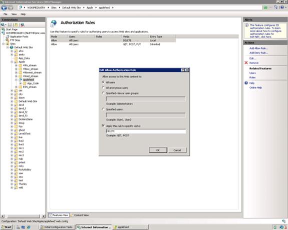 a. Open the Server Manager application by proceeding to Control Panel Administrative Tools Server Manager.