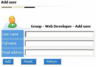 Add User Figure 1 is to add user from user group and figure 2 is to add from whole users.