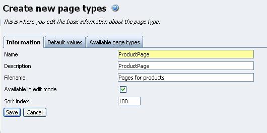 Page Types, Templates and Properties 11 Page Types, Templates and Properties Dynamic properties Page type Page type Page type Properties Page type Properties Properties Properties Template A page on
