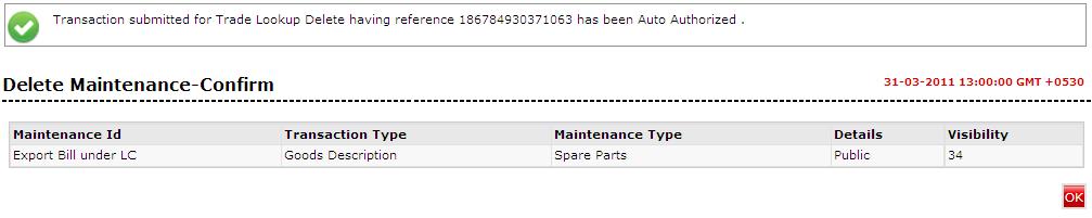 Delete Maintenance Verify 18.