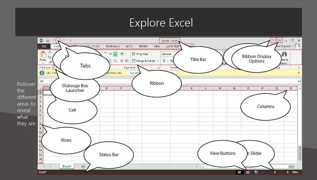 Slide 7 - Explore Excel