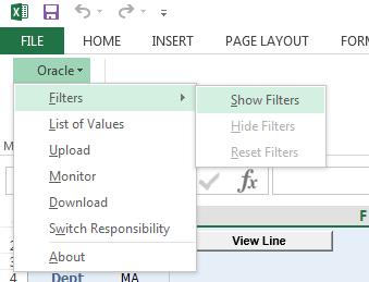 Adding filters Introduction: Once you have downloaded the spreadsheet, you might wish to add filters in order to reduce the number of visible rows and make the spreadsheet easier to manipulate.