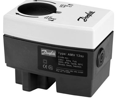 Actuators for modulating control AME 13SU, AME 23SU - safety function (spring up) Description AME 13SU AME 23SU The actuators with safety function are mainly used with VZ valve (AME 13SU) or with VS,