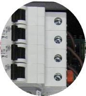 supply & load cable connections 1 1. Supply Terminals 2. Emergency Lighting Terminals 3. Load Terminals 4.
