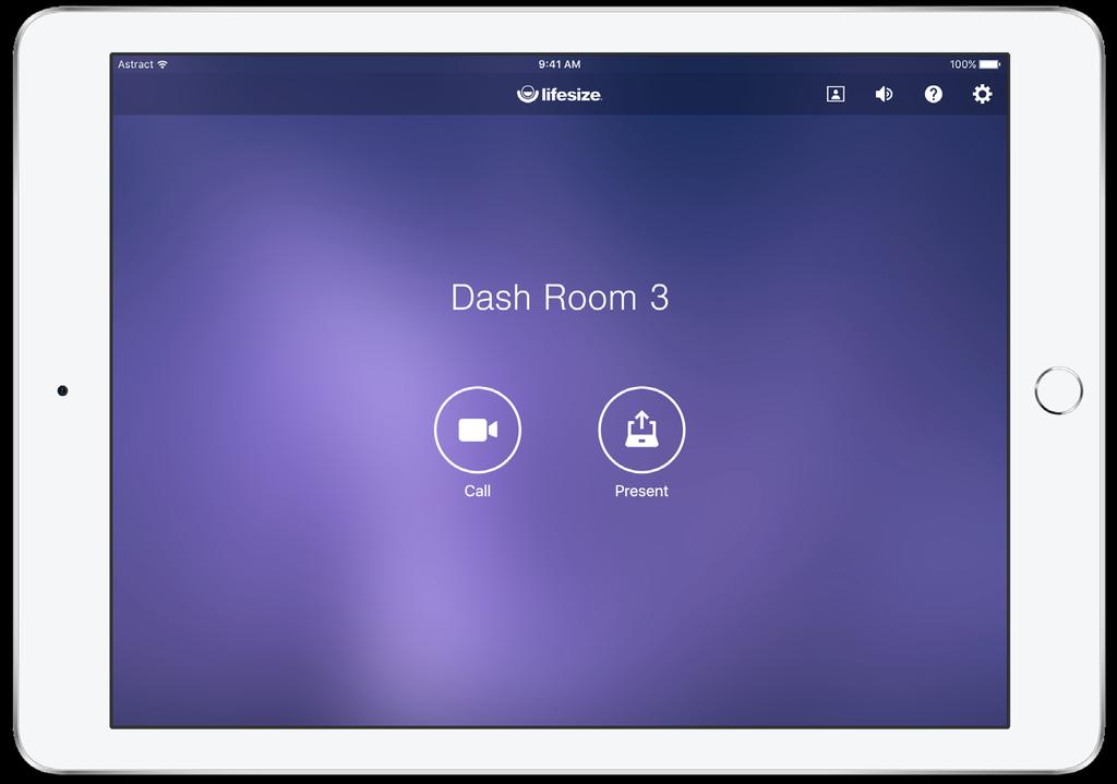 Using Lifesize Dash Home screen overview Learn where to access key features, settings, and support resources. Home: Your home dashboard is your starting screen when you log in.
