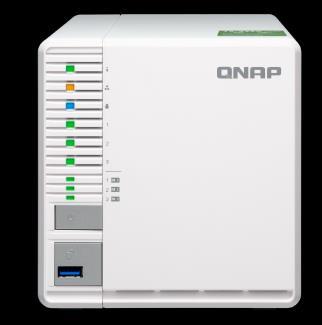 The QNAP 3-bay NAS family TS-328 ARM Cortex -A53, Realtek 4C 1.