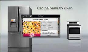 IoT at home: smart refrigerator Smart refrigerator (2000, LG Internet Digital DIOS) A refrigerator recognizing and tracking its content, also managing purchase and interacting with other appliances a