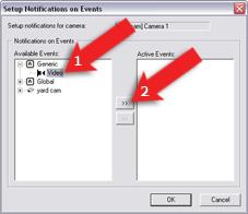 performing the test, otherwise you cannot be sure that it is your generic event which triggers the event notification.