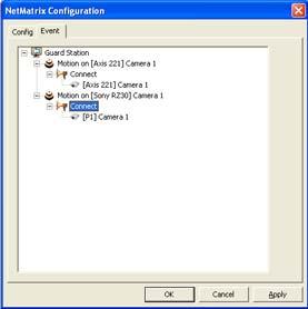 Add Available only if you have added properties of a new NetMatrix Monitor in the Name, Address, Port, Password, and possibly NetGuard-EVS fields. Adds the new NetMatrix Monitor to the list.