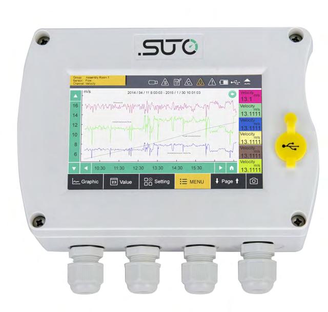 logger (S 331 only): 100 million values Alarm monitoring with 2 relay outputs Integrated web server for remote monitoring Quick set up Various options for system extension The SUTO S