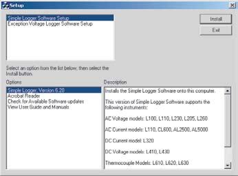 CHAPTER 4 OPERATION 4.1 Software Installation Minimum Computer Requirements Windows 7, 8, 8.