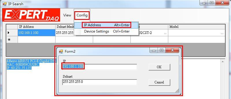 4.0 Alternatively, you may choose to change Converter s network segment directly to be same as per PC host.