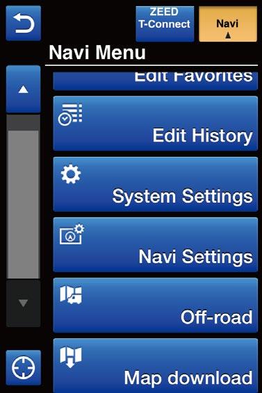 System Settings Enables various application information to be set.