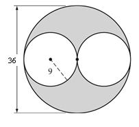 circle with a diameter of 6 cm.