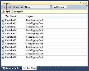 Exploring Code with Microsoft Pex - 15 8. Click one test and then press CTRL+A to select all tests. 9.