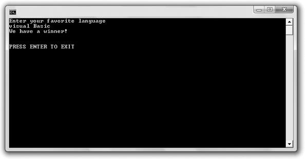 The command prompt window isn t really a DOS window, even though it looks like one.