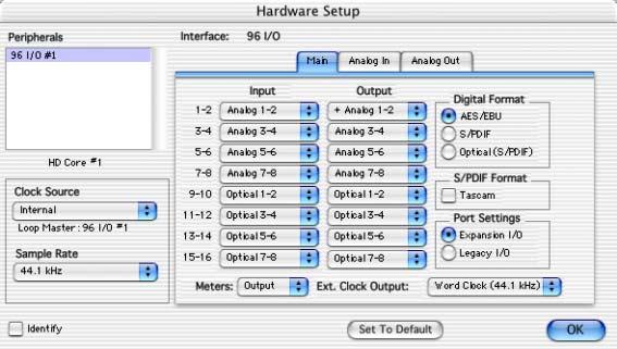 To configure Digidesign CoreAudio Hardware Buffer Size: 1 Launch Digidesign CoreAudio Manager (located in /Applications/Digidesign).