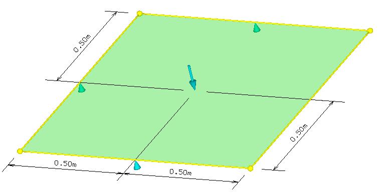A Two-Way Spanning Slab This example illustrates a technique for adapting a mesh in an optimisation process aimed at minimising the lower bounds.