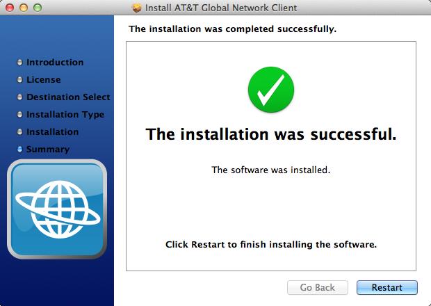 Click Install Software to continue.