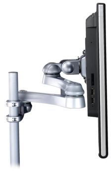 VESA mount The stand on the rear can easily be removed to unveil four VESA mounting screw holes that can