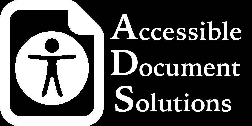 Quick reference checklist for Accessible Document Design. Below is a quick guide to help you design your documents in an accessible friendly way.