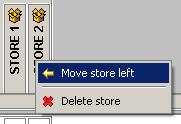 0 The context menu of a store dimension To remove a dimension from a store, you can either double click the checkbox or use the context menu of the checkbox and select the "Remove dimension from