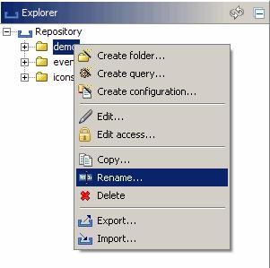 Open the context menu of the folder or repository with the right mouse button and use you the menu item "Create new subfolder".