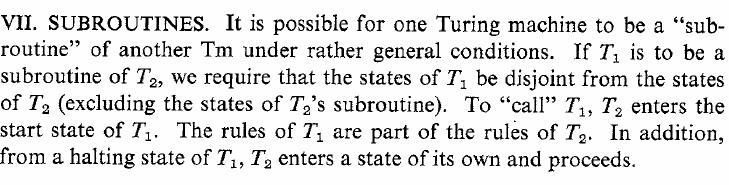 3. Subroutines UNDECIDABILITY Design a Turing machine to add two