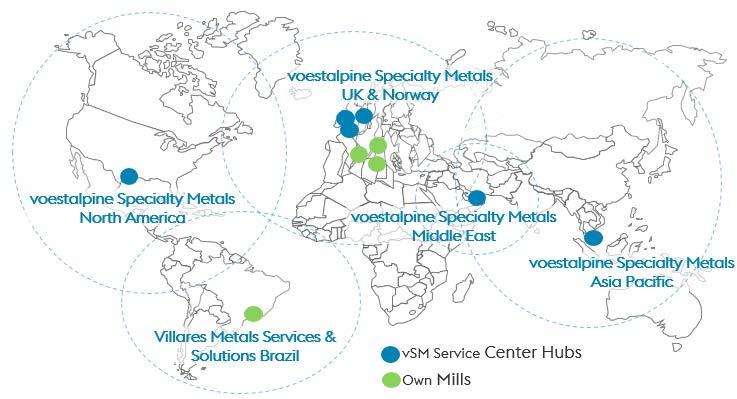 Global Distribution & Value Added Services Network» Locations in Houston, United Kingdom, Norway, Middle East, and Singapore» Global Storage & Distribution of Special Steel Alloys» Alloy Steels,