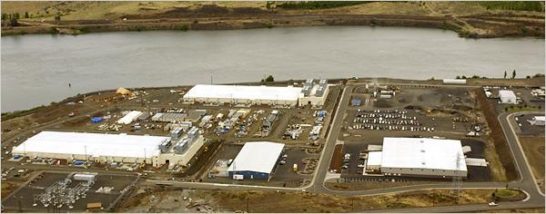 Google s data center on the Columbia river, Oregon 2011