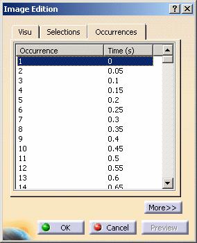 You can then activate separately each mode of the multi-occurrence solution. Preview button By default, the visualization process is launched after each modification in the Image Edition dialog box.
