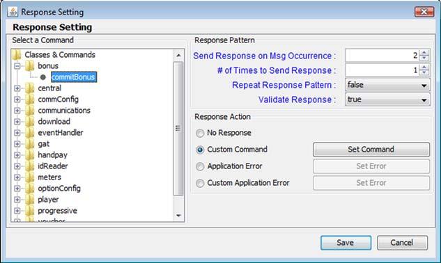 Customizing Responses 3. Modify information for the response configuration. Note that RGS automatically inserts default information. Description Type a description for the response configuration.