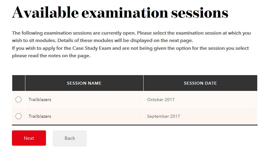 The following link details when the role simulation exam can be booked, the exam date and when the results will be released. > Exam dates and deadlines 2018 2.