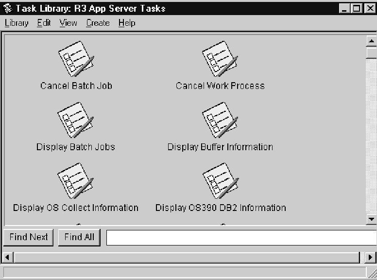 double-clicking the R3 App Server Tasks icon. 8.